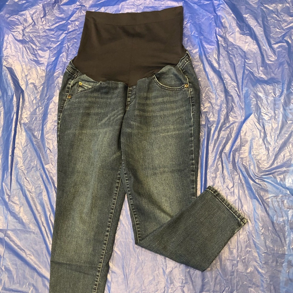 Maternity Blue Jeans
